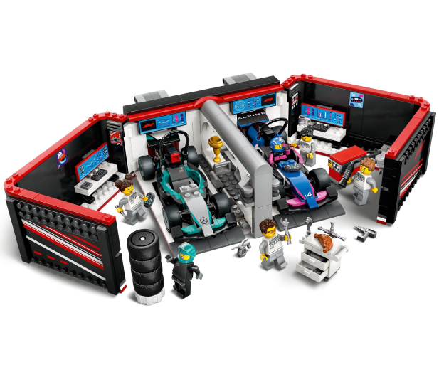 LEGO City 60444 F1® Garaż i bolidy Mercedes-AMG i Alpine - 1298086 - zdjęcie 2